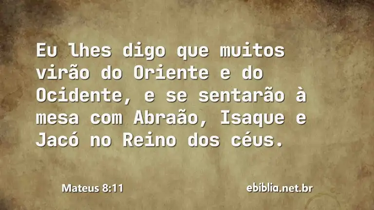 Mateus 8:11