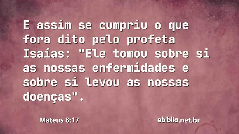 Mateus 8:17