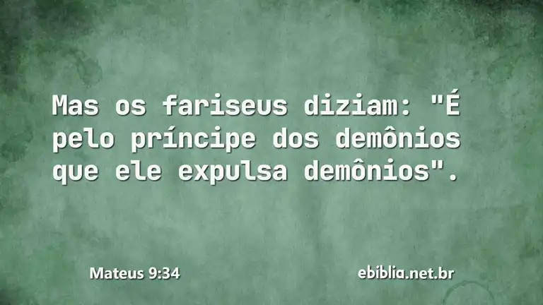 Mateus 9:34