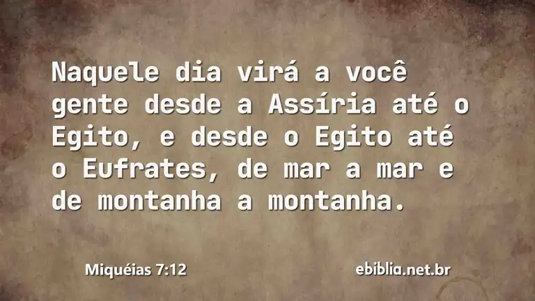 Miquéias 7:12