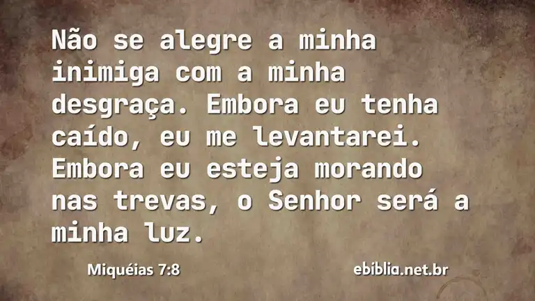 Miquéias 7:8