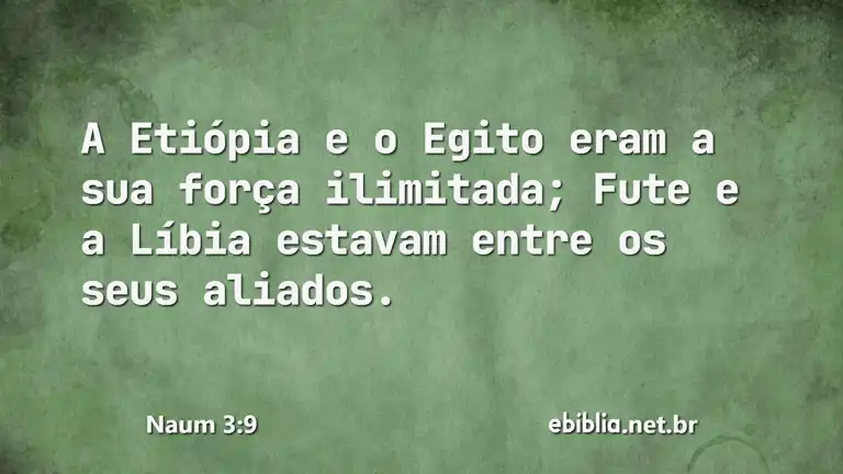 Naum 3:9