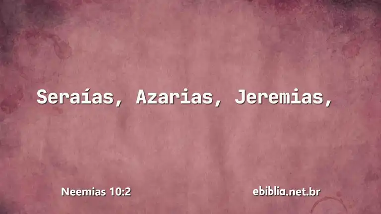 Neemias 10:2