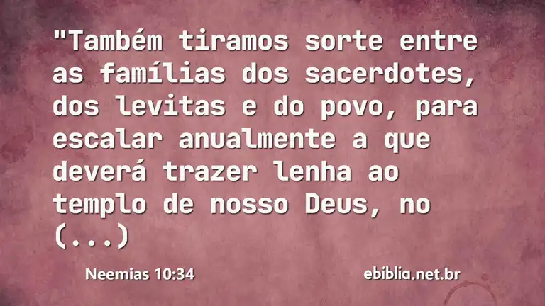 Neemias 10:34