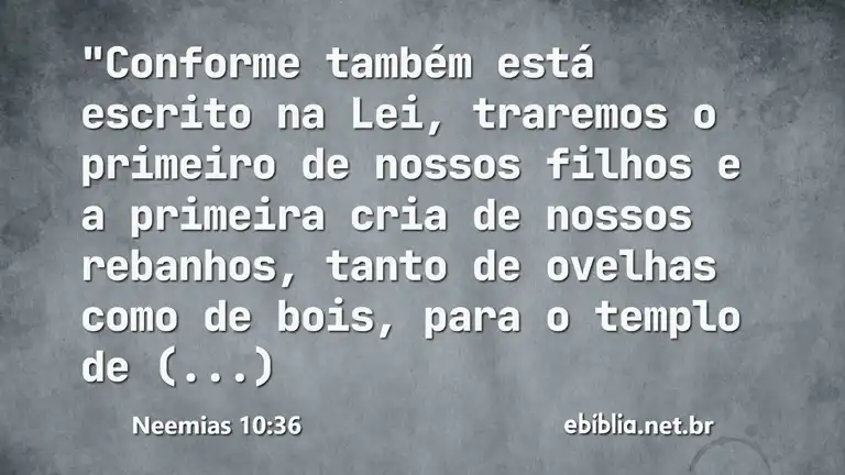 Neemias 10:36