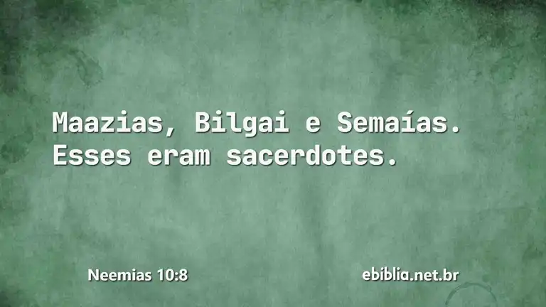 Neemias 10:8