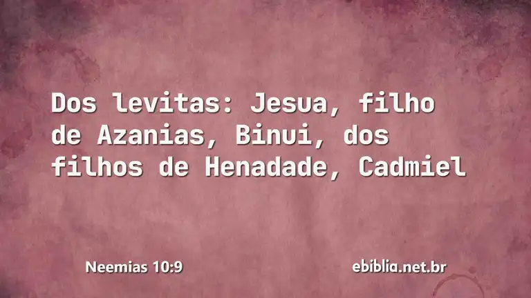 Neemias 10:9