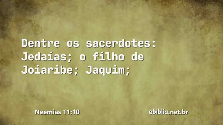 Neemias 11:10