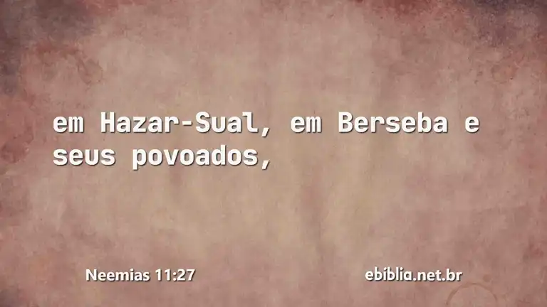 Neemias 11:27