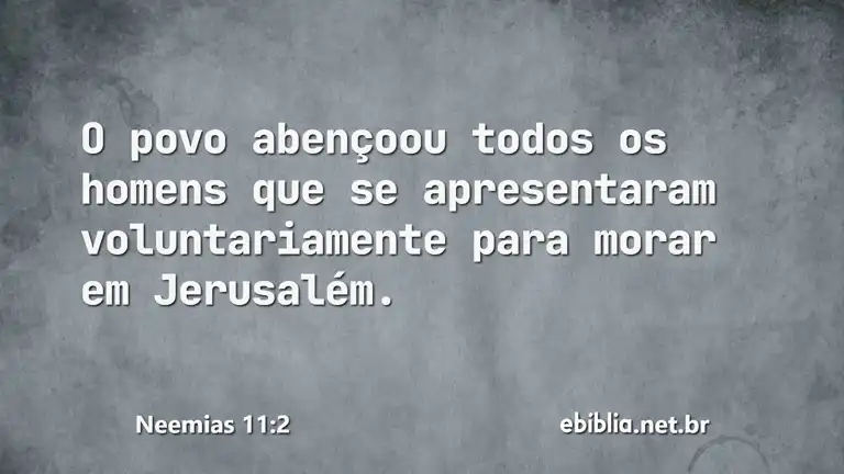 Neemias 11:2