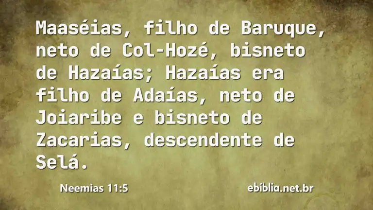 Neemias 11:5