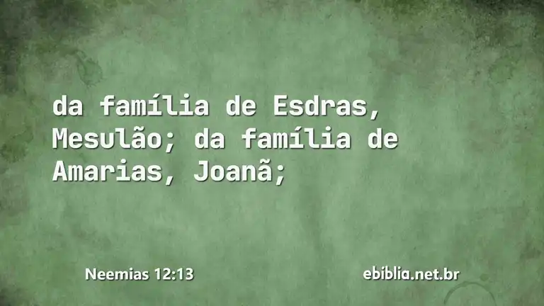 Neemias 12:13