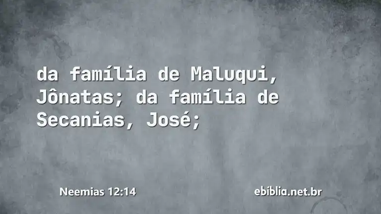 Neemias 12:14