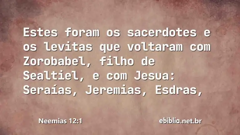 Neemias 12:1