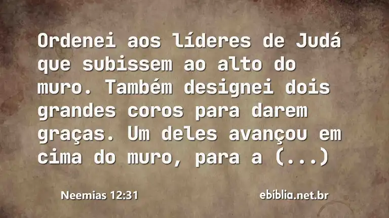 Neemias 12:31