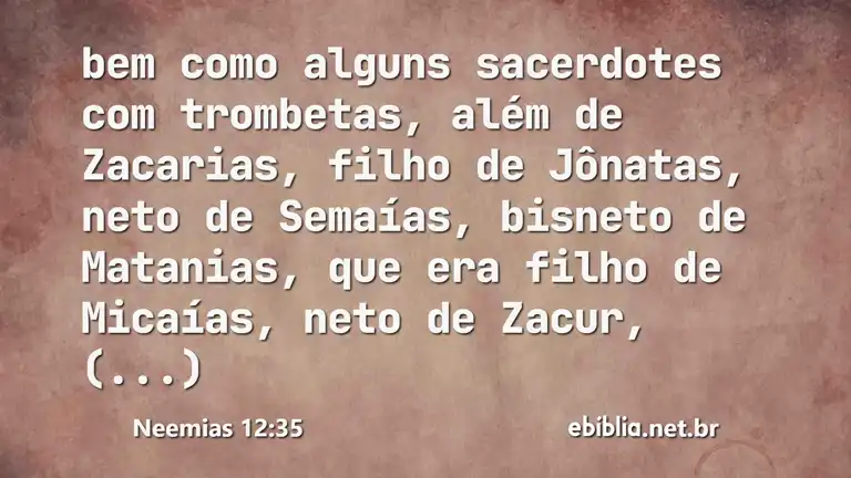 Neemias 12:35