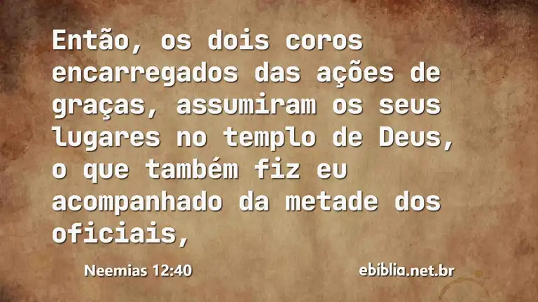 Neemias 12:40