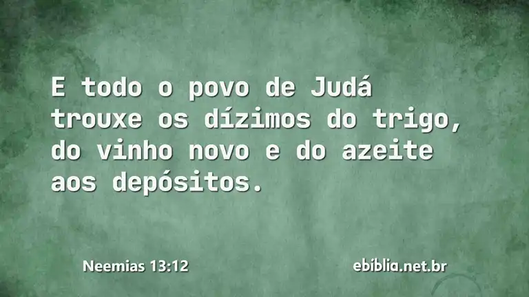 Neemias 13:12