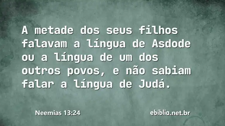 Neemias 13:24