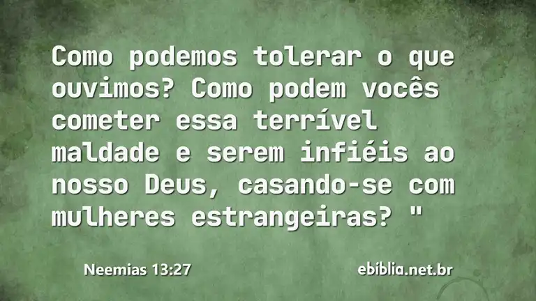 Neemias 13:27