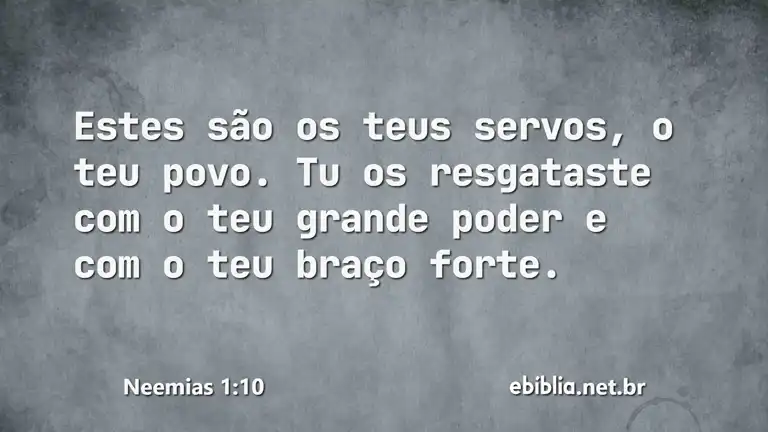 Neemias 1:10