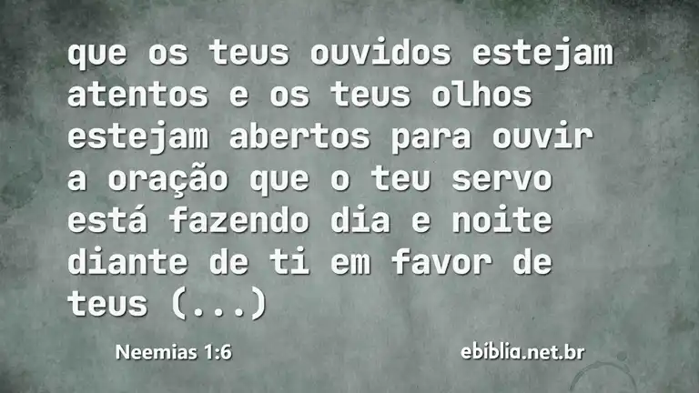 Neemias 1:6