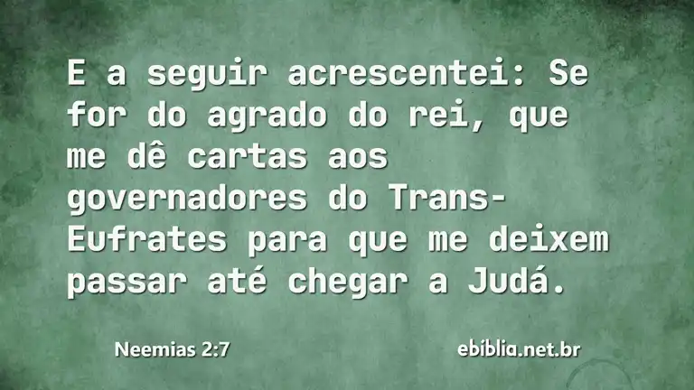 Neemias 2:7