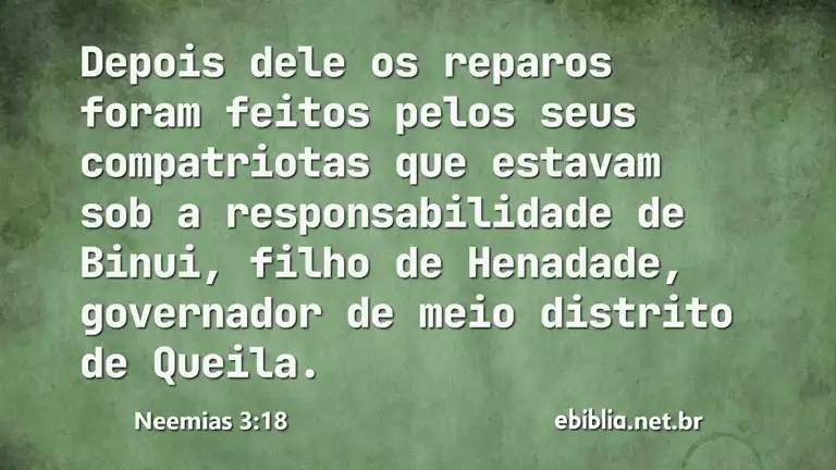 Neemias 3:18