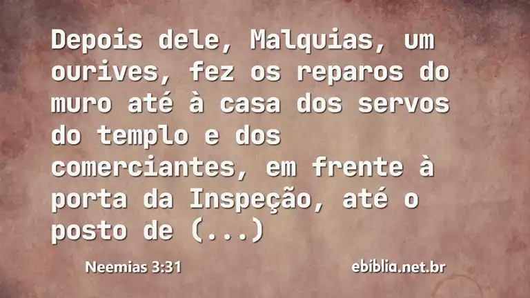 Neemias 3:31