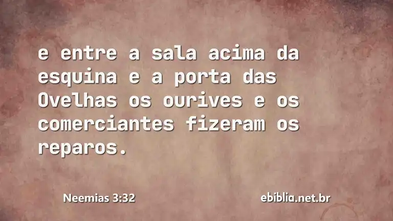 Neemias 3:32