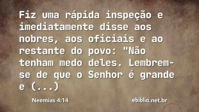 Neemias 4:14