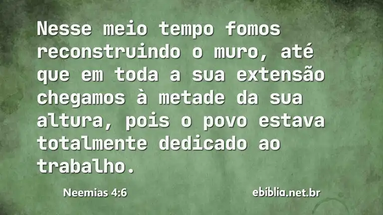 Neemias 4:6