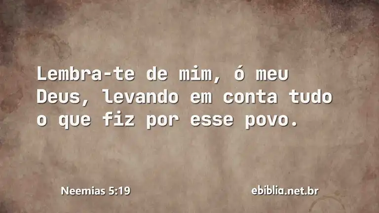 Neemias 5:19