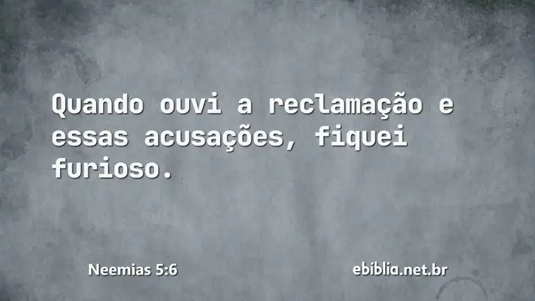 Neemias 5:6