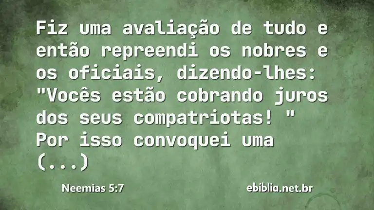 Neemias 5:7