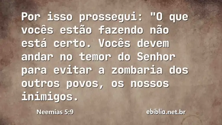 Neemias 5:9