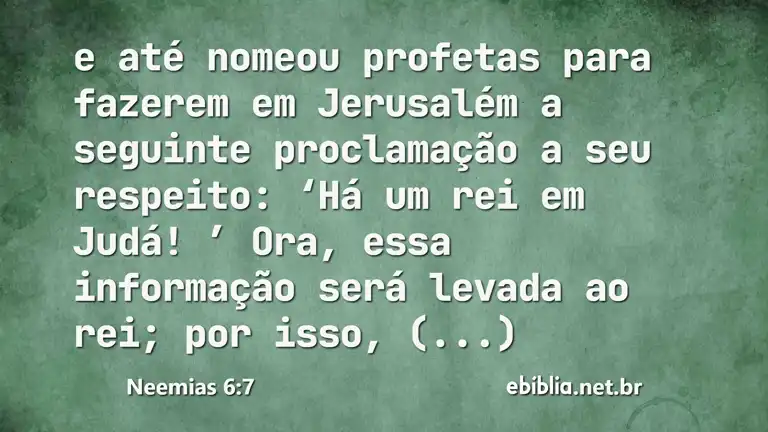 Neemias 6:7