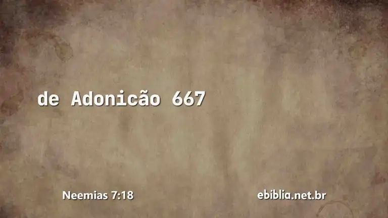 Neemias 7:18