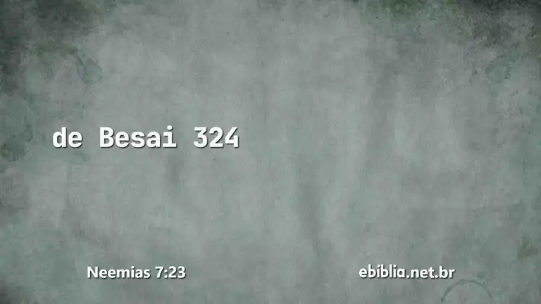 Neemias 7:23