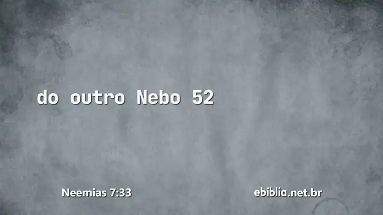 Neemias 7:33