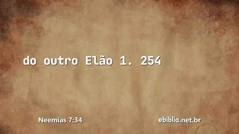 Neemias 7:34