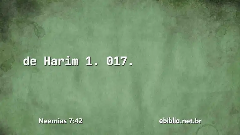 Neemias 7:42