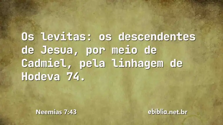 Neemias 7:43