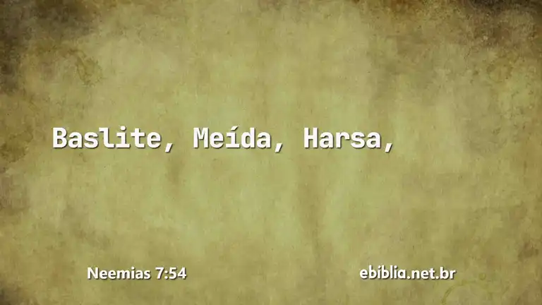 Neemias 7:54