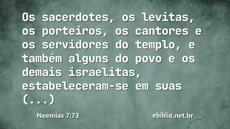 Neemias 7:73