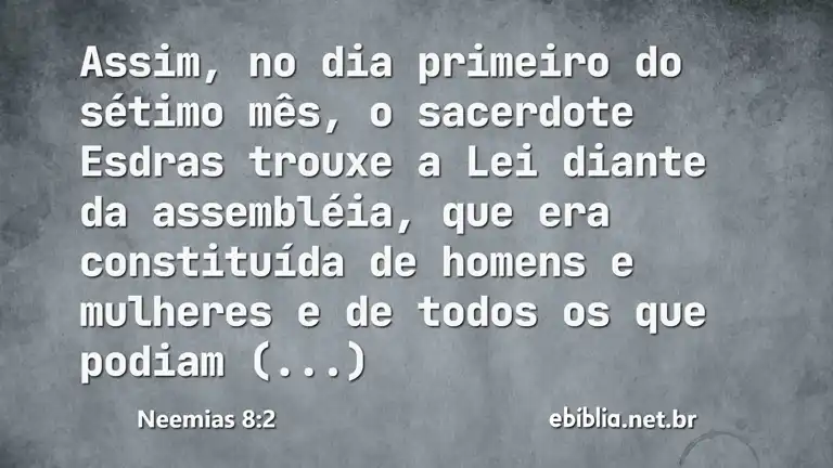 Neemias 8:2