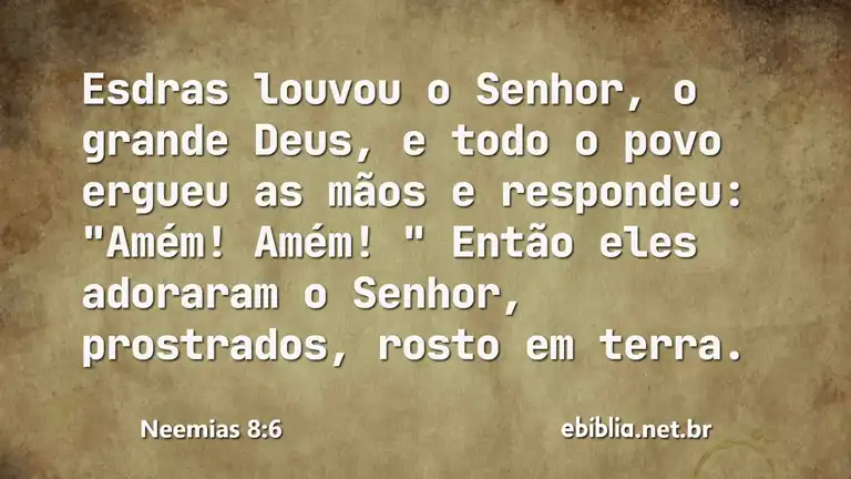 Neemias 8:6