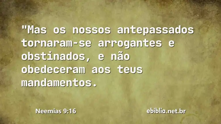 Neemias 9:16