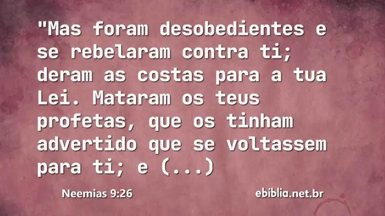 Neemias 9:26