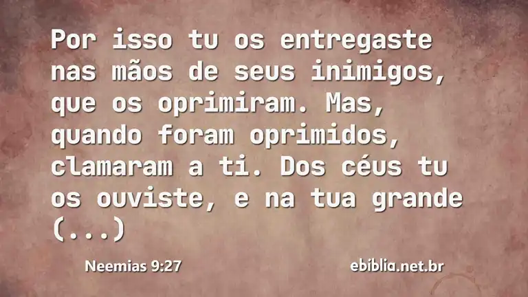 Neemias 9:27